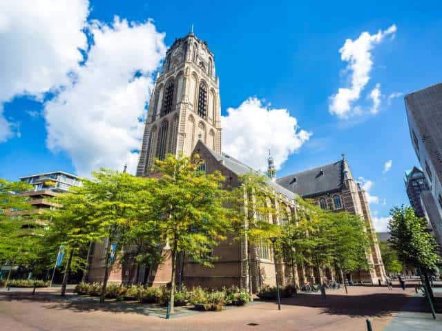 De Sint-Laurenskerk in Rotterdam.